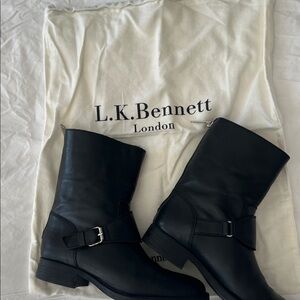 LK Bennett Ankle Booties with Zipper